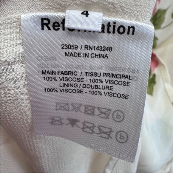 NWT Reformation Bran  marcona dress - Picture 8 of 11